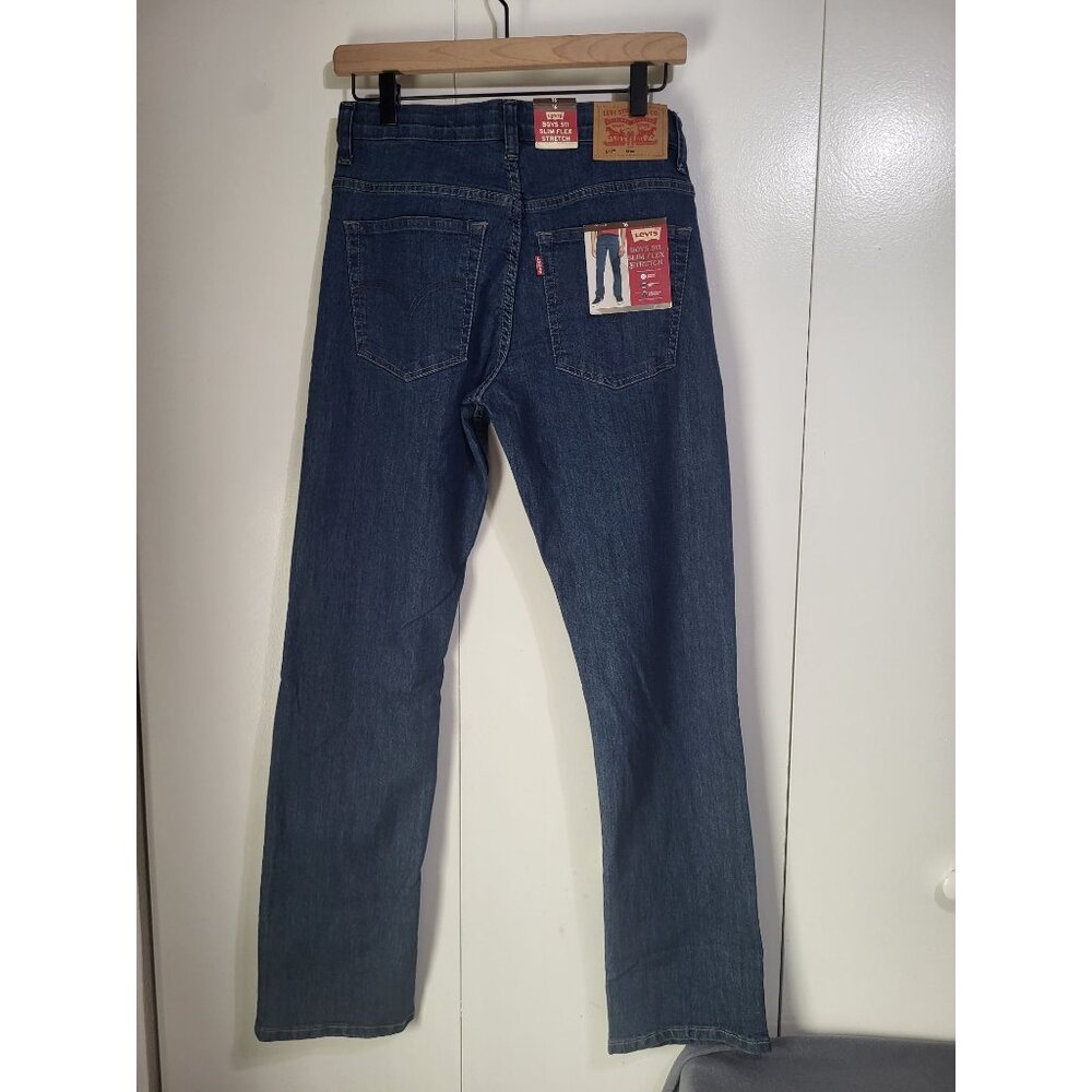 Levi's Boys 511 Slim Flex Stretch Denim Jeans 97E227 Del Rey - Picture 4 of 7